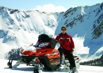 Snowmobiling the Columbia Valley